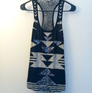 [Express] Racerback Tank Lace Back (Size M)